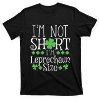 Funny Leprechaun Size St Patricks Day T-Shirt