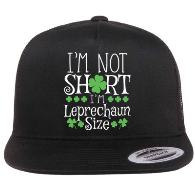 Funny Leprechaun Size St Patricks Day Flatbill Hat
