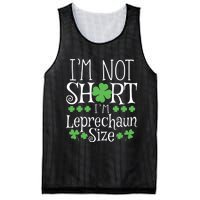 Funny Leprechaun Size St Patricks Day Mesh Reversible Basketball Jersey Tank