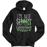 Funny Leprechaun Size St Patricks Day Tie Dye Hoodie