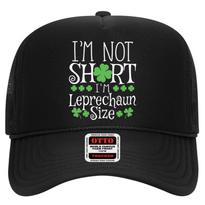 Funny Leprechaun Size St Patricks Day Trucker Hat