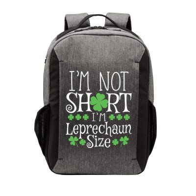 Funny Leprechaun Size St Patricks Day Vector Backpack