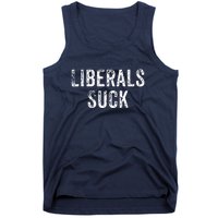 Funny Liberals Suck Shirt | Republican Conservatives Tee Tank Top