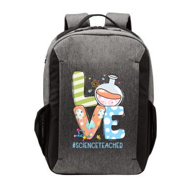 Funny Love Science Teacher Teacherlife Easter Day Outfit Vector Backpack