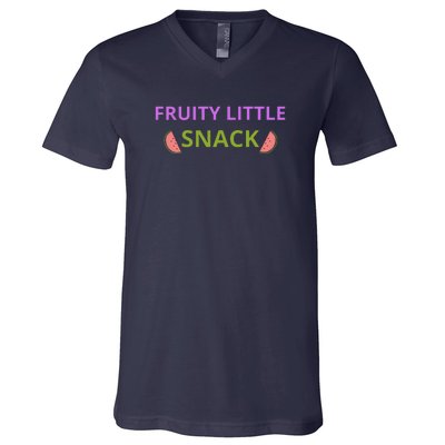 Fruity Little Snack V-Neck T-Shirt