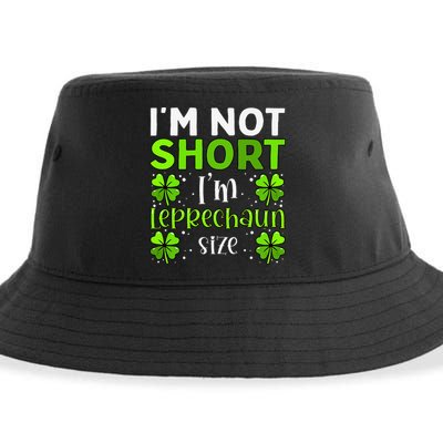 Funny Leprechaun St Patricks Day For & Women Sustainable Bucket Hat