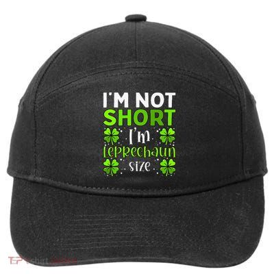 Funny Leprechaun St Patricks Day For & Women 7-Panel Snapback Hat