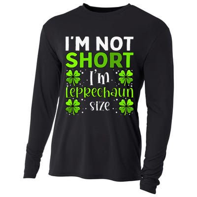 Funny Leprechaun St Patricks Day For & Women Cooling Performance Long Sleeve Crew