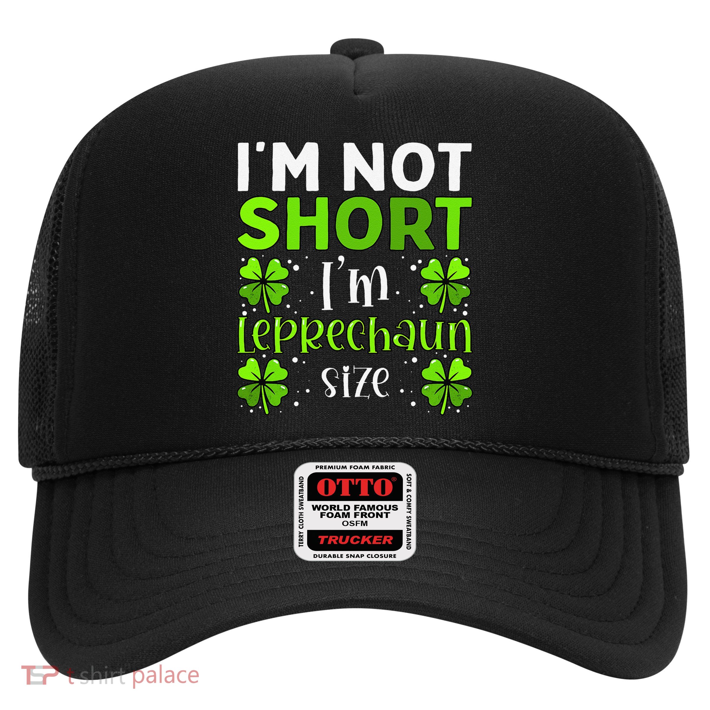 Funny Leprechaun St Patricks Day For & Women Trucker Hat