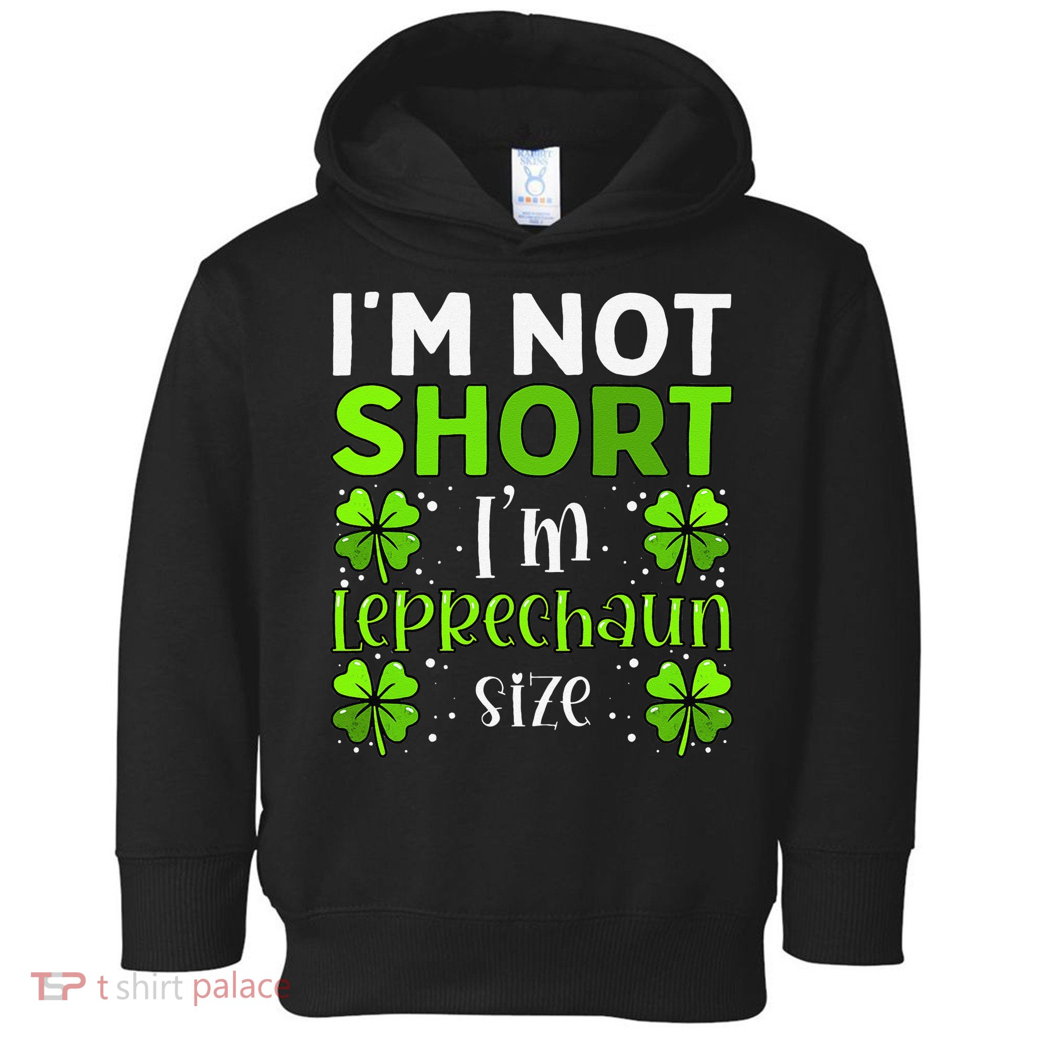 Funny Leprechaun St Patricks Day For & Women Toddler Hoodie