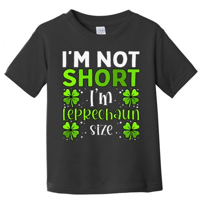 Funny Leprechaun St Patricks Day For & Women Toddler T-Shirt