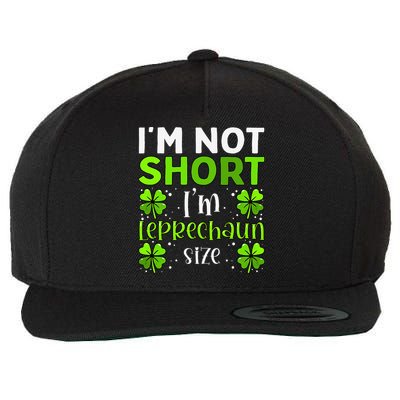 Funny Leprechaun St Patricks Day For & Women Wool Snapback Cap