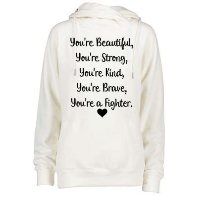 Follicular Lymphoma Support Cancer Fighter Womens Funnel Neck Pullover Hood