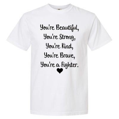 Follicular Lymphoma Support Cancer Fighter Garment-Dyed Heavyweight T-Shirt