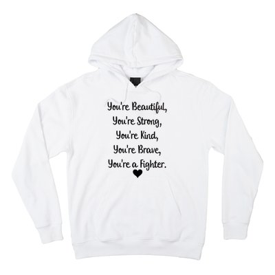 Follicular Lymphoma Support Cancer Fighter Hoodie