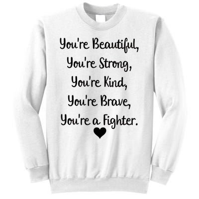 Follicular Lymphoma Support Cancer Fighter Sweatshirt