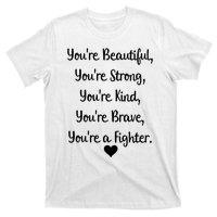 Follicular Lymphoma Support Cancer Fighter T-Shirt