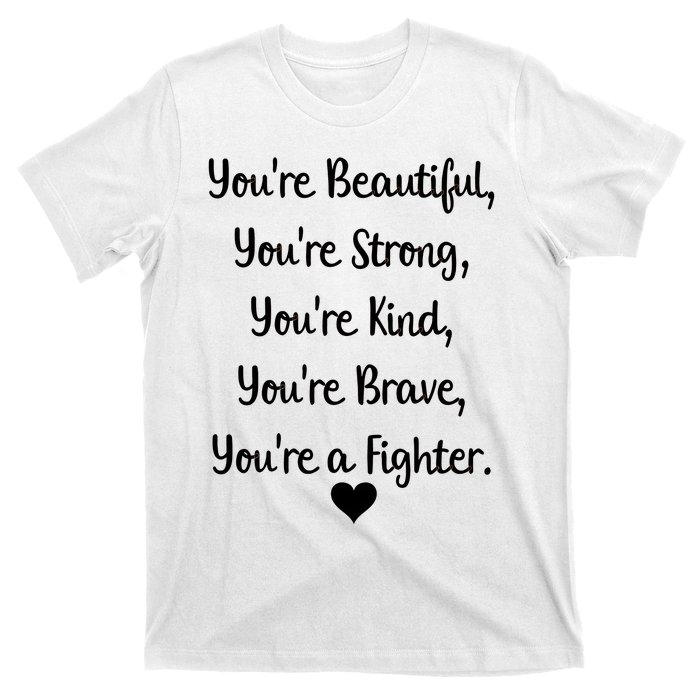 Follicular Lymphoma Support Cancer Fighter T-Shirt