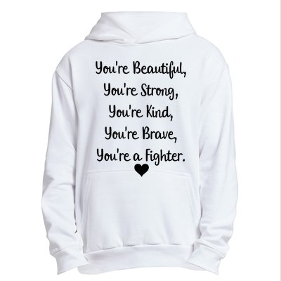 Follicular Lymphoma Support Cancer Fighter Urban Pullover Hoodie