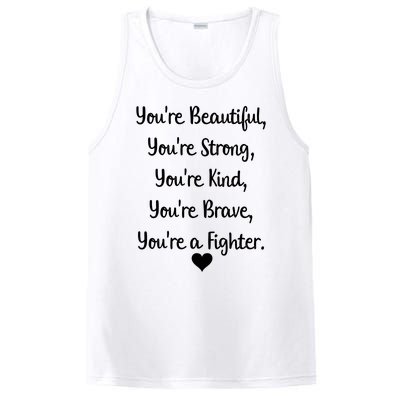 Follicular Lymphoma Support Cancer Fighter PosiCharge Competitor Tank