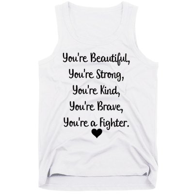 Follicular Lymphoma Support Cancer Fighter Tank Top