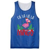 Flamingo Lights Tangled Fa La La Mingo Flamingo Tropical Cute Gift Mesh Reversible Basketball Jersey Tank