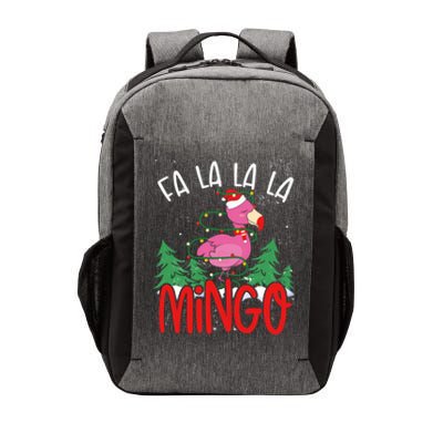 Flamingo Lights Tangled Fa La La Mingo Flamingo Tropical Cute Gift Vector Backpack