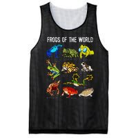 Frog Lover Types Of Frogs Kinds Of Frogs Cute Frog Mesh Reversible Basketball Jersey Tank