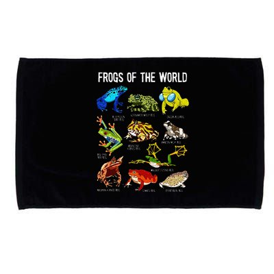 Frog Lover Types Of Frogs Kinds Of Frogs Cute Frog Microfiber Hand Towel