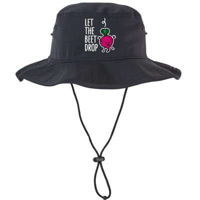 Funny Let The Beet Drop Beat Drop Joke Dj Funny Gift Beetroot Pun Gift Bucket Hat