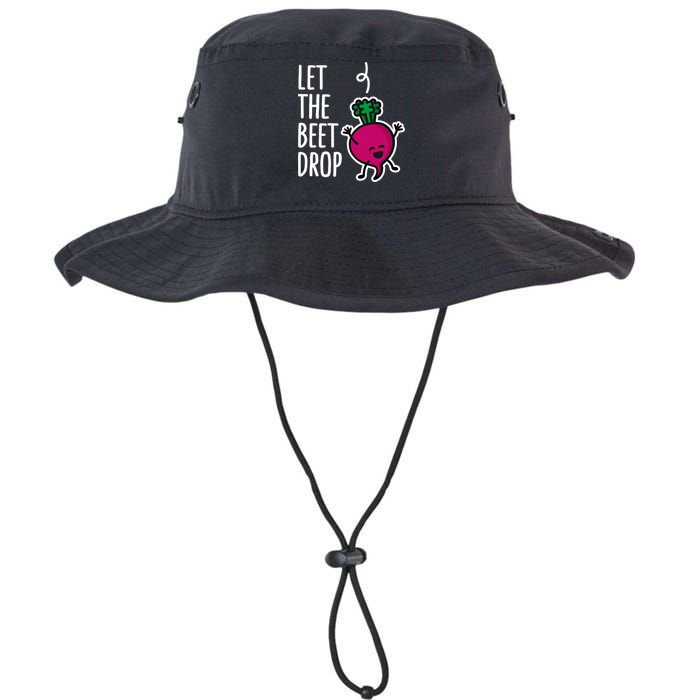 Funny Let The Beet Drop Beat Drop Joke Dj Funny Gift Beetroot Pun Gift Bucket Hat