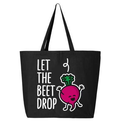 Funny Let The Beet Drop Beat Drop Joke Dj Funny Gift Beetroot Pun Gift 25L Jumbo Tote
