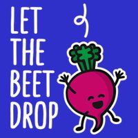 Funny Let The Beet Drop Beat Drop Joke Dj Funny Gift Beetroot Pun Gift Sustainable Beanie