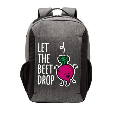 Funny Let The Beet Drop Beat Drop Joke Dj Funny Gift Beetroot Pun Gift Vector Backpack