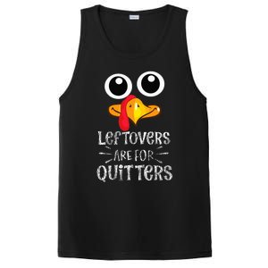 Funny Leftovers Turkey Matching Family Thanksgiving Outfit PosiCharge Competitor Tank