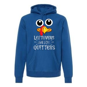 Funny Leftovers Turkey Matching Family Thanksgiving Outfit Premium Hoodie