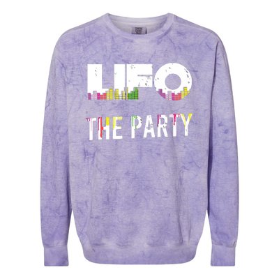 Funny LIFO The Party CPA Accounting Major T Colorblast Crewneck Sweatshirt