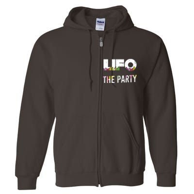 Funny LIFO The Party CPA Accounting Major T Full Zip Hoodie