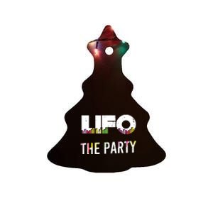 Funny LIFO The Party CPA Accounting Major T Ceramic Tree Ornament