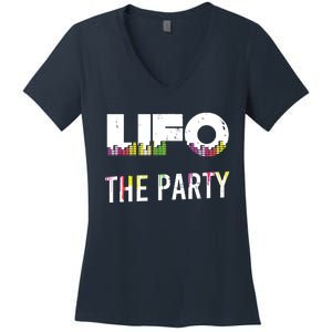 Funny LIFO The Party CPA Accounting Major T Women's V-Neck T-Shirt