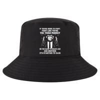 Fight Like The Third Monkey On Noah's Ark Cool Comfort Performance Bucket Hat