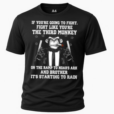 Fight Like The Third Monkey On Noah's Ark Performance Shirt
