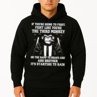 Fight Like The Third Monkey On Noah's Ark Hoodie