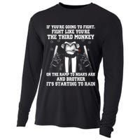 Fight Like The Third Monkey On Noah's Ark Cooling Performance Long Sleeve Crew
