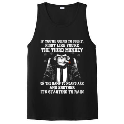 Fight Like The Third Monkey On Noah's Ark PosiCharge Competitor Tank