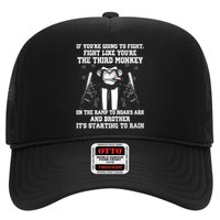 Fight Like The Third Monkey On Noah's Ark Trucker Hat