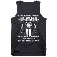 Fight Like The Third Monkey On Noah's Ark Tank Top