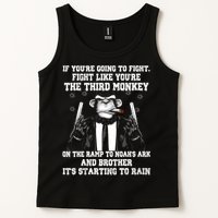 Fight Like The Third Monkey On Noah's Ark Tank Top