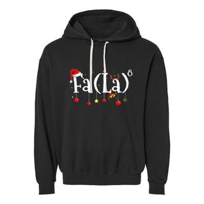 FA (LA)8 To the Eighth Power Equation  Garment-Dyed Fleece Hoodie