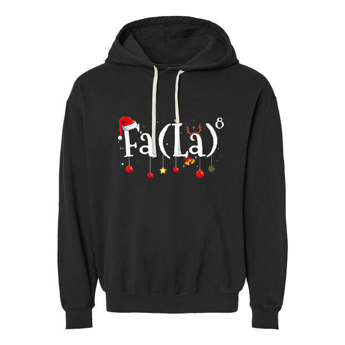 FA (LA)8 To the Eighth Power Equation  Garment-Dyed Fleece Hoodie